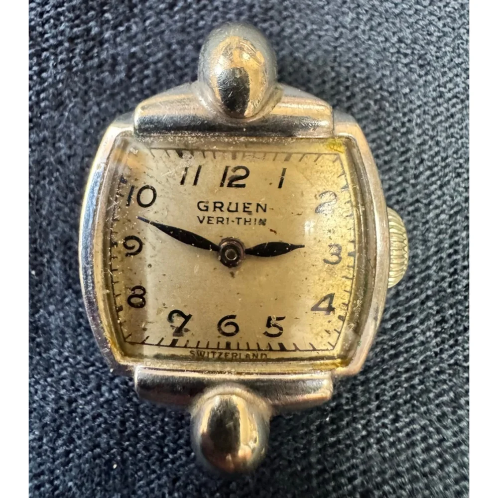 Gruen Veri-Thin 10KT Gold Filled Vintage Mechanical Ladies Watch - working